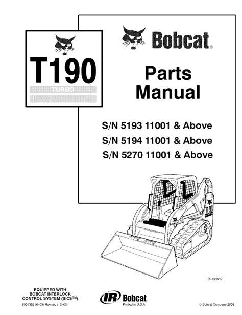 bobcat t190 skid steer parts|bobcat t190 skid steer specifications.